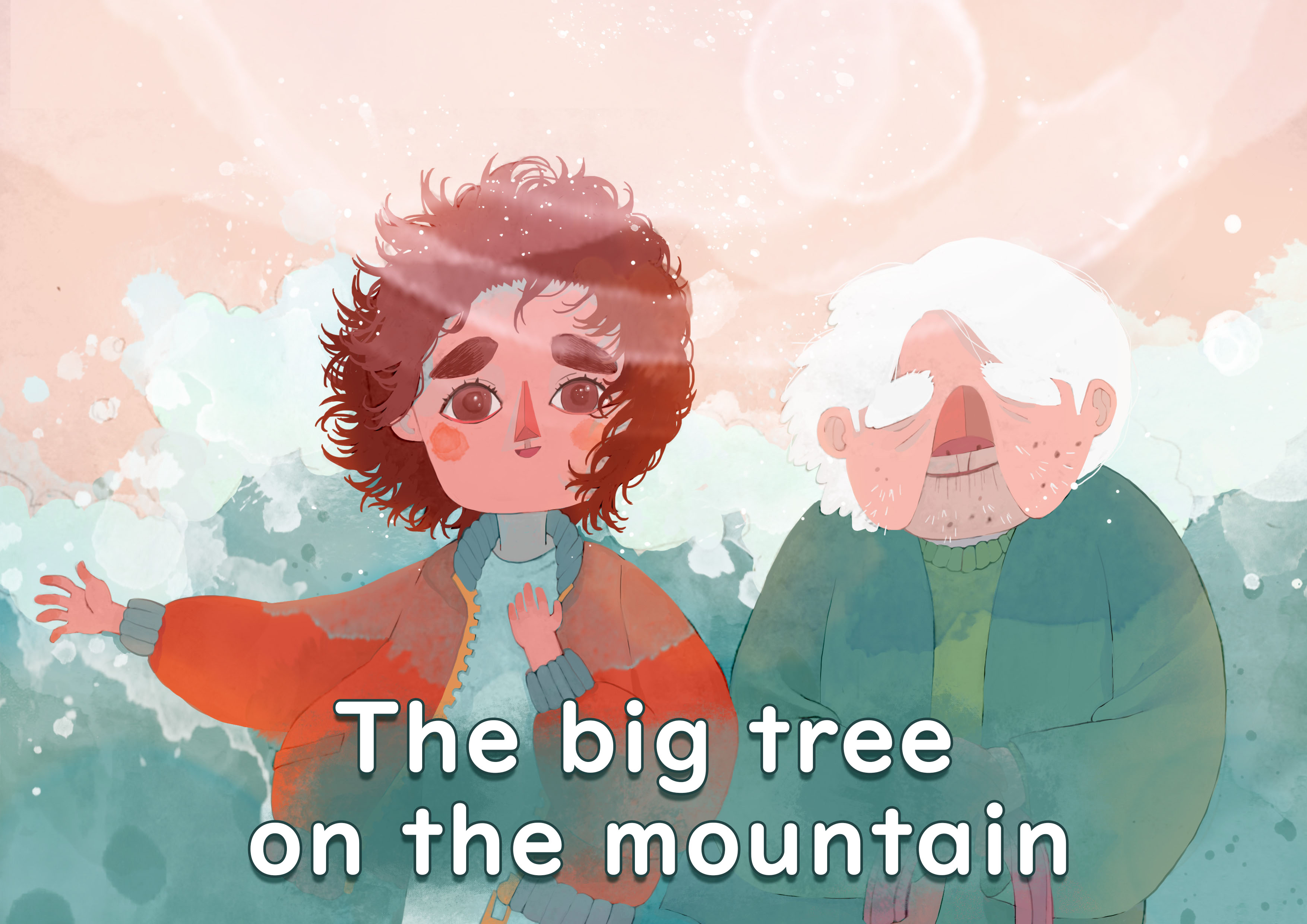 The big tree on the mountain