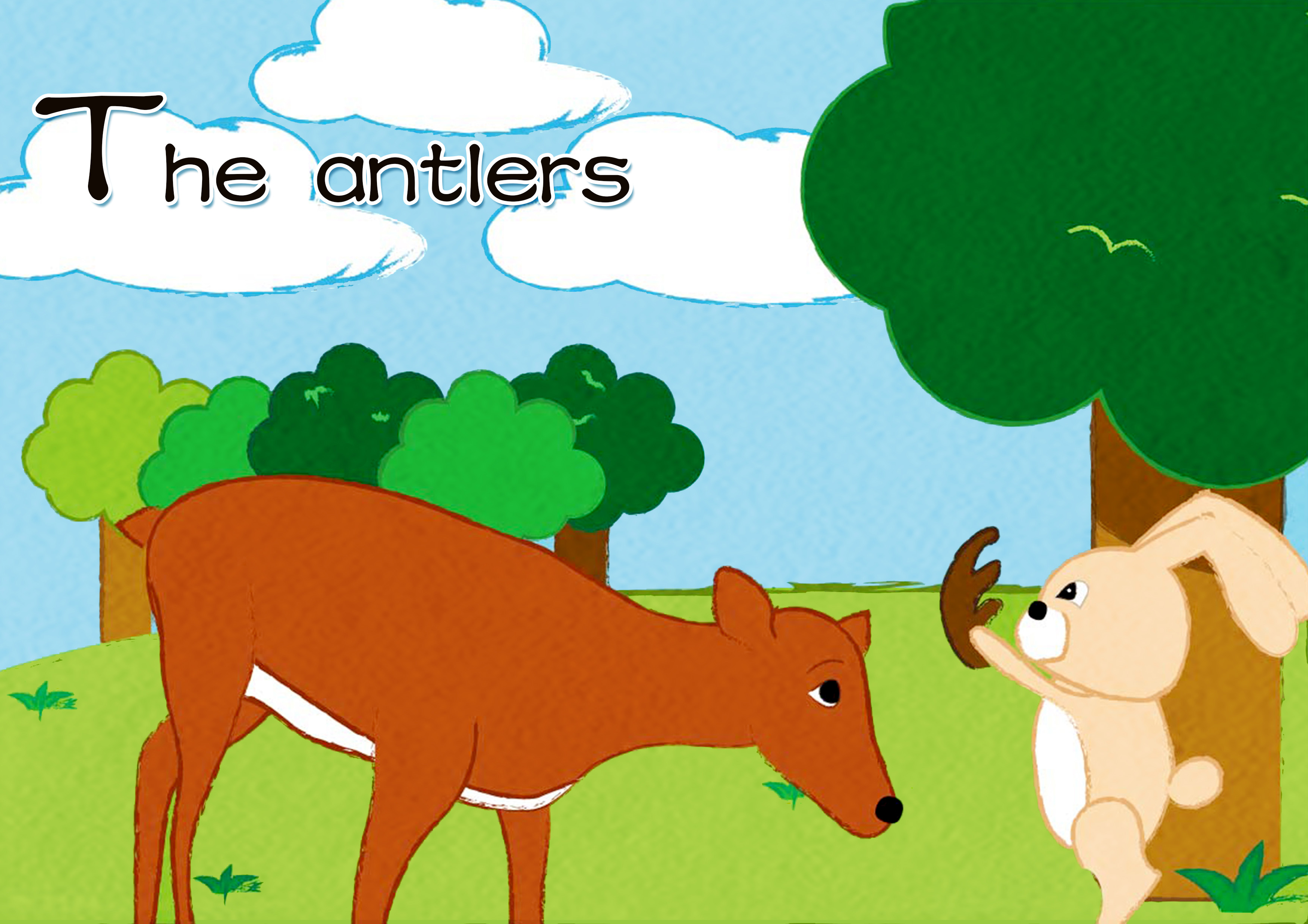 The antlers