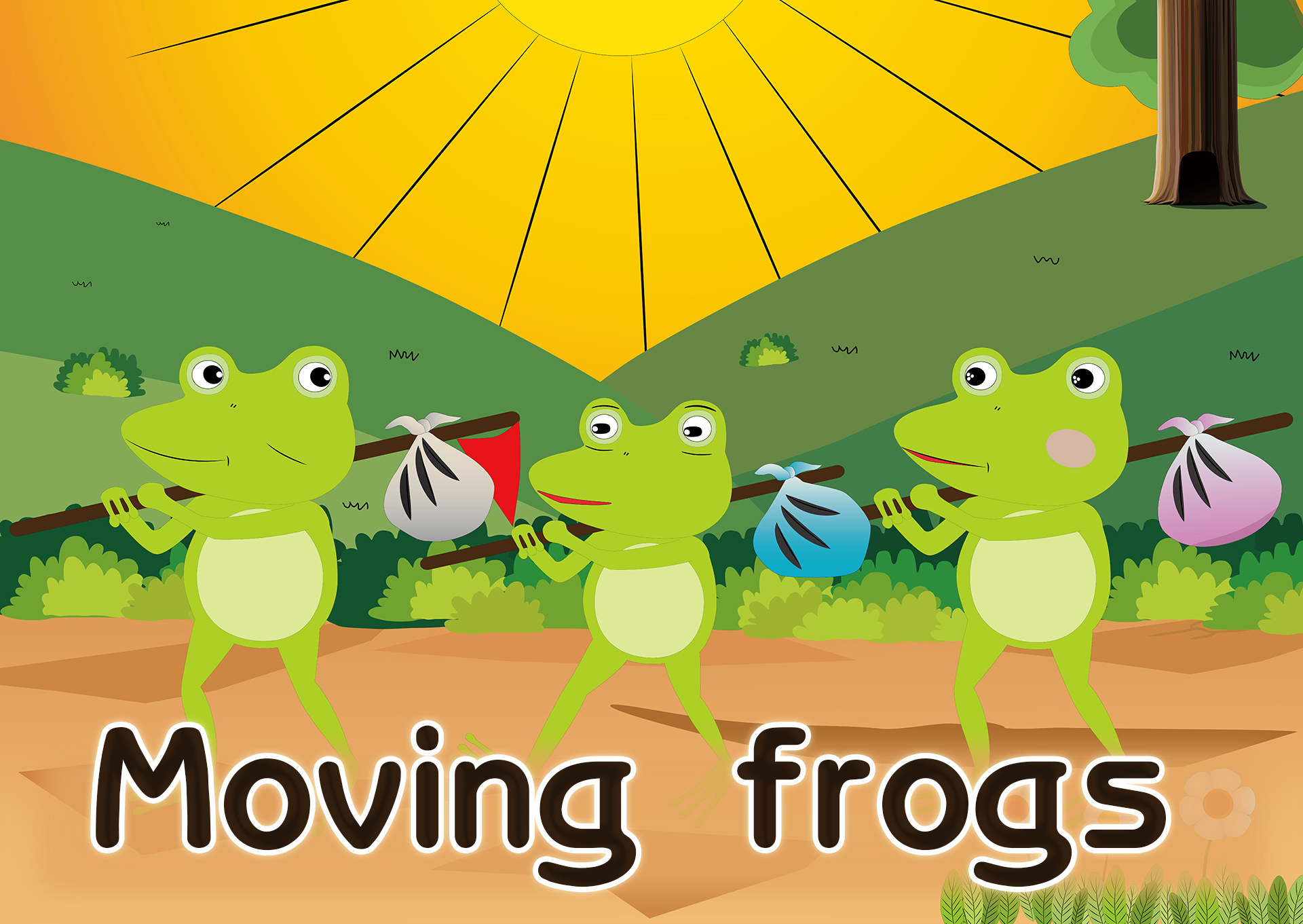 Moving frogs
