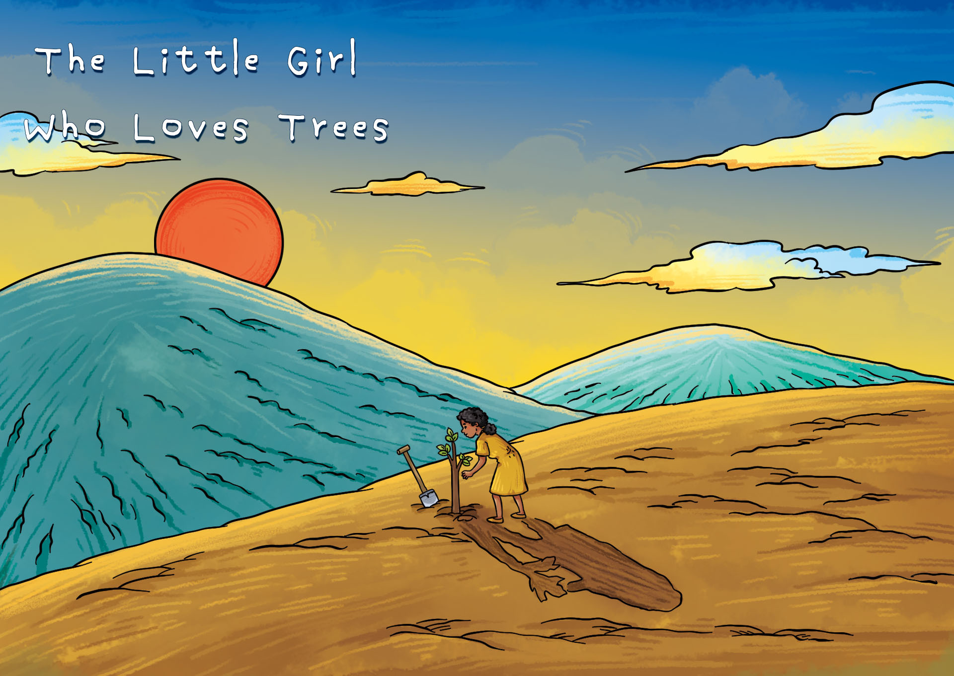 The Little Girl Who Loves Trees