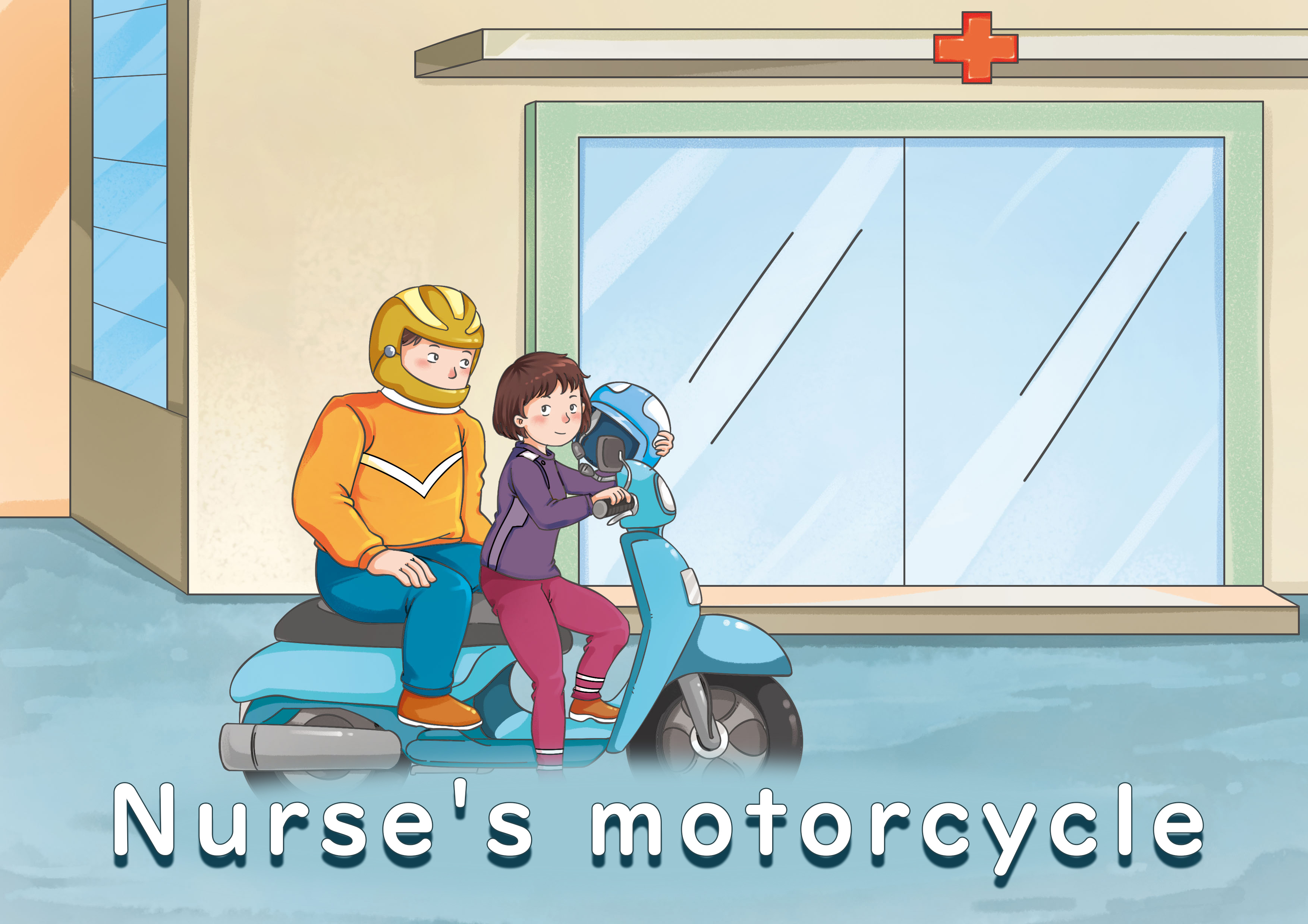 Nurse's motorcycle