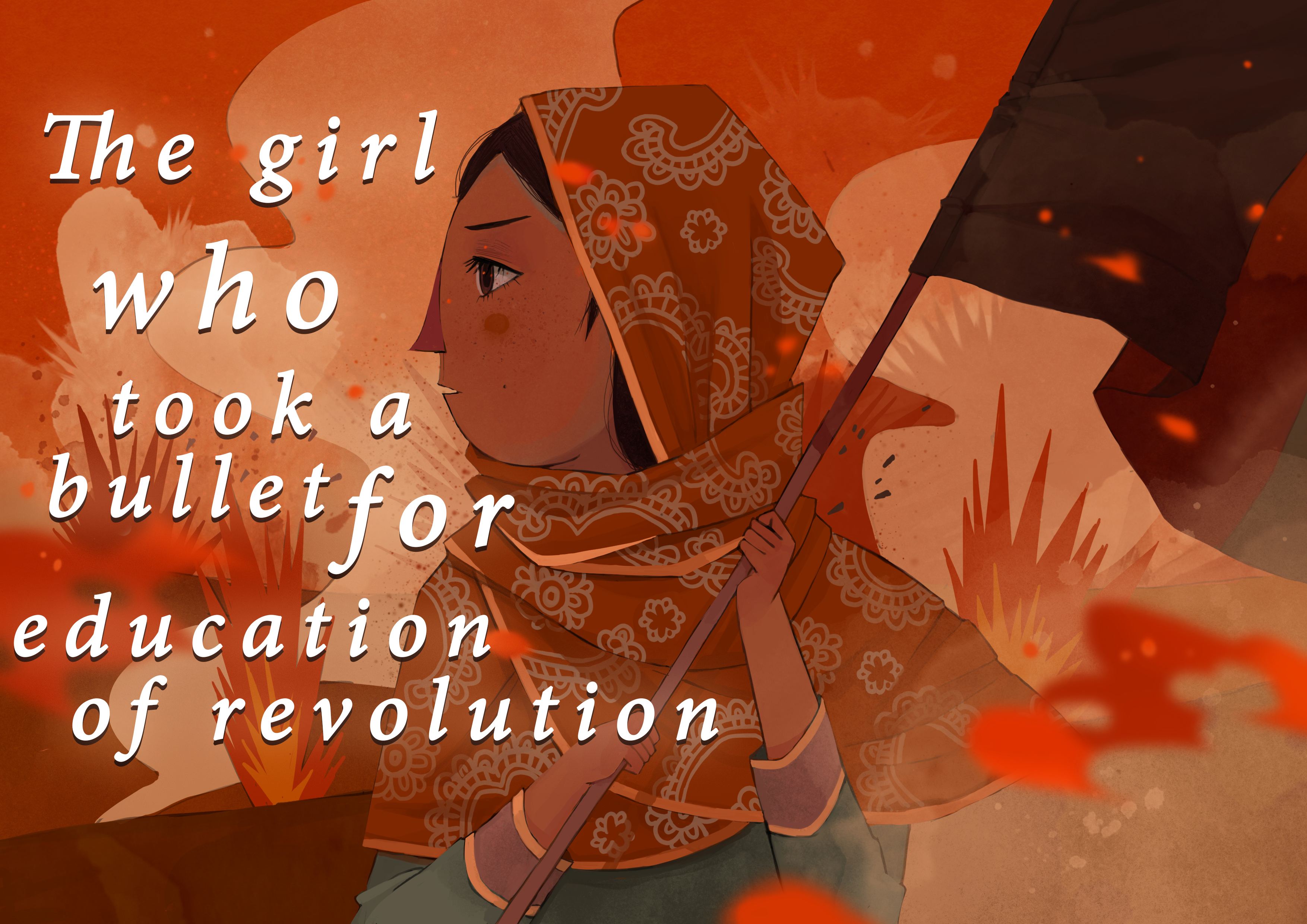 The girl who took a bullet for education of revolution